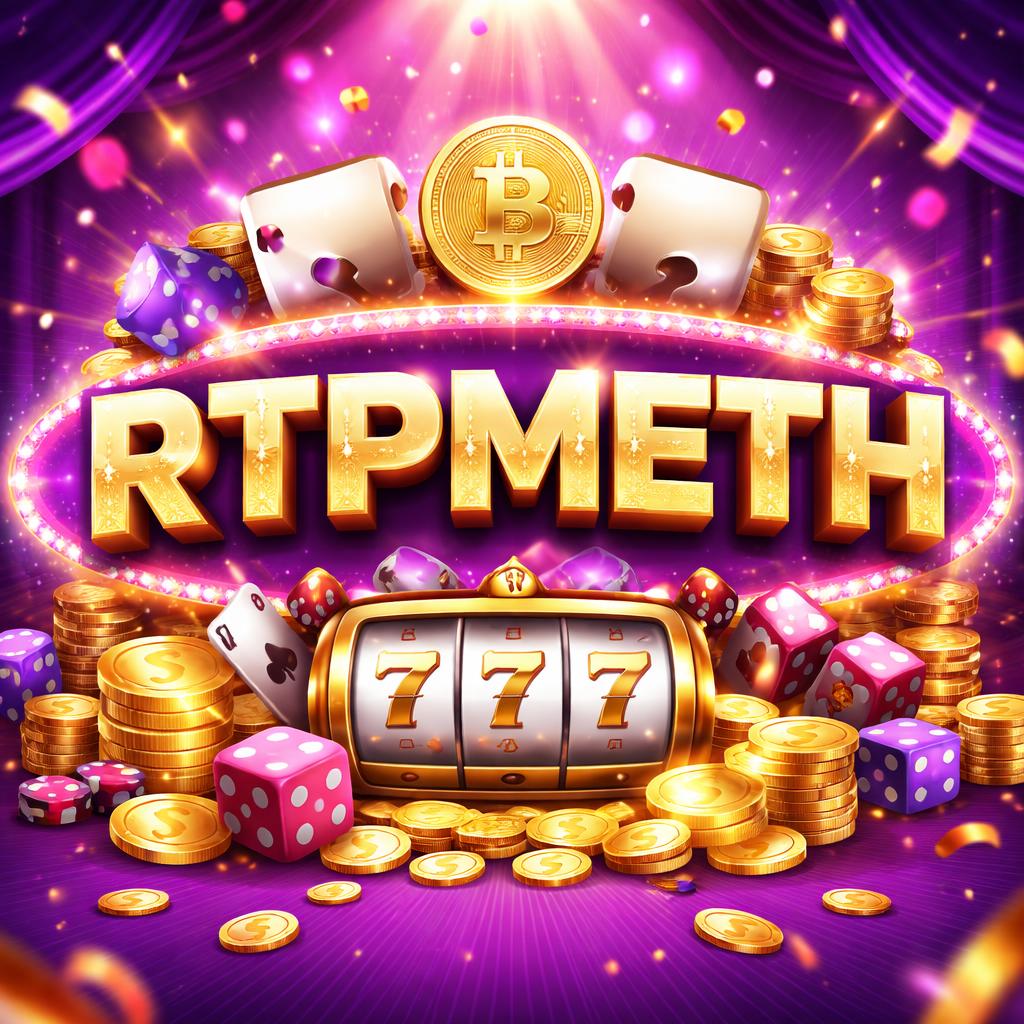 RTPMETH gaming platform presenting a modern casino experience with diverse titles
